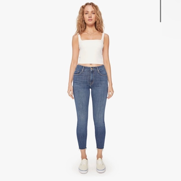 MOTHER Denim - MOTHER Women’s 26 Looker Ankle Fray High-Rise Skinny Jeans - Girl Crush - EUC!